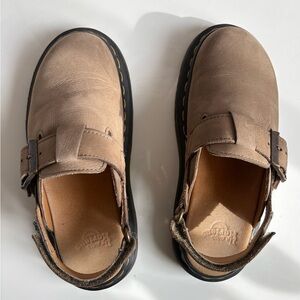 Dr. Martens Jorge II Water Resistant Slingback Clog Women’s Dark Khaki